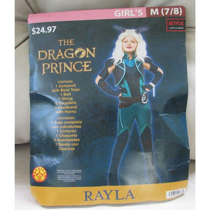Rubie's The Dragon Prince Rayla Halloween Costume Large (7/8)  OPEN